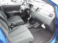 2011 Metallic Blue Nissan Versa 1.8 S Hatchback  photo #5