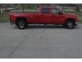 2007 Fire Red GMC Sierra 3500HD SLE Crew Cab 4x4 Dually  photo #2