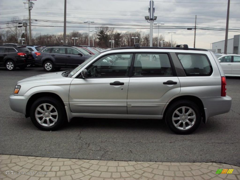 Platinum Silver Metallic 2005 Subaru Forester 2.5 XS Exterior Photo #47213318