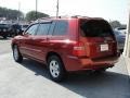 2002 Sundown Red Pearl Toyota Highlander I4  photo #6