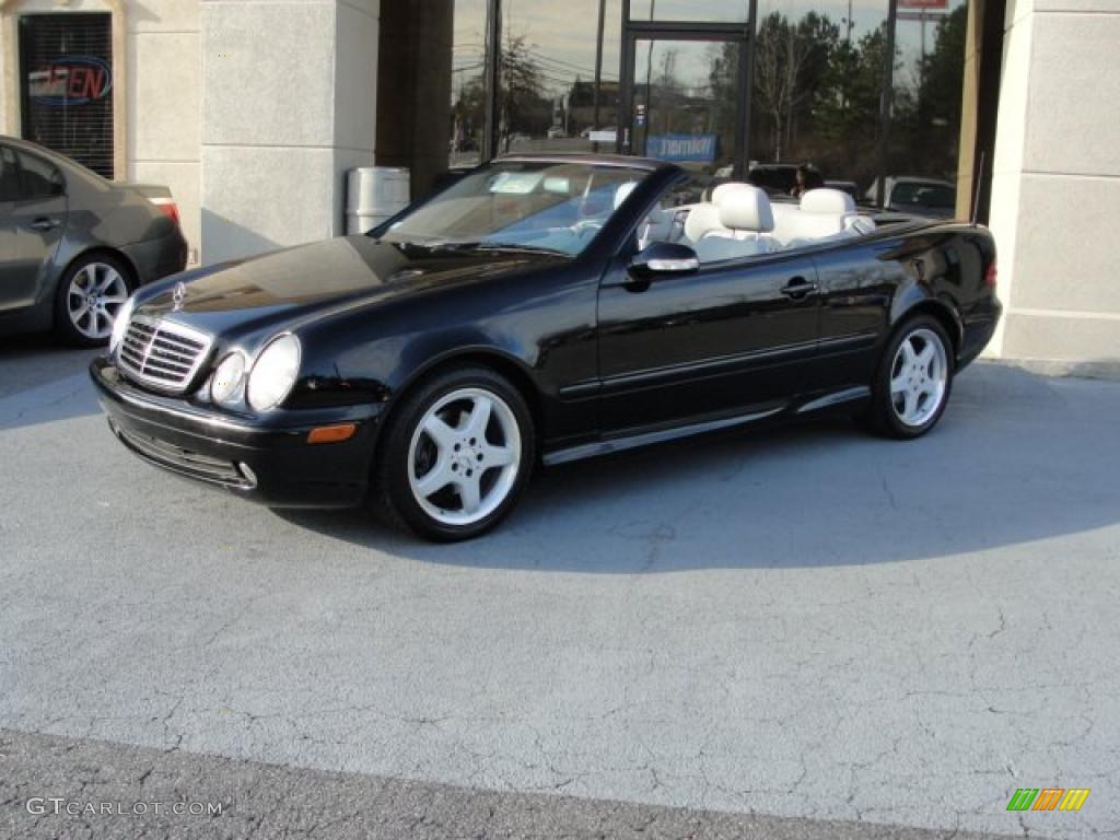 Black 2003 Mercedes-Benz CLK 430 Cabriolet Exterior Photo #47214092