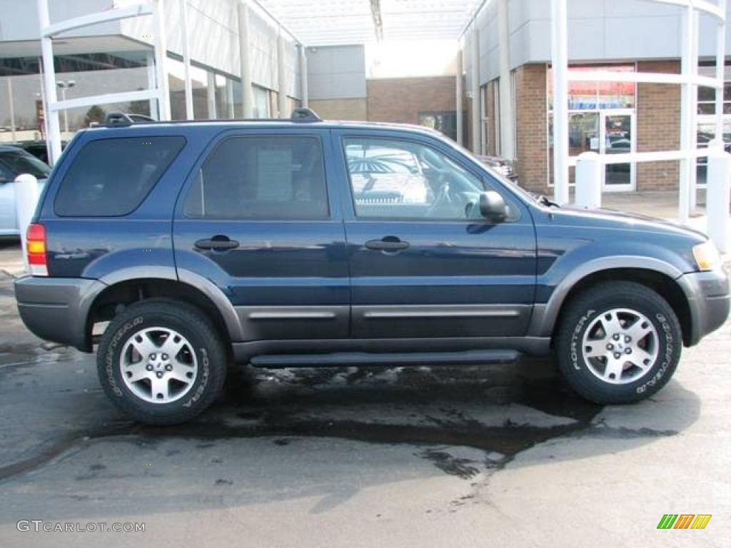 2003 Escape XLT V6 4WD - True Blue Metallic / Medium Dark Flint photo #1