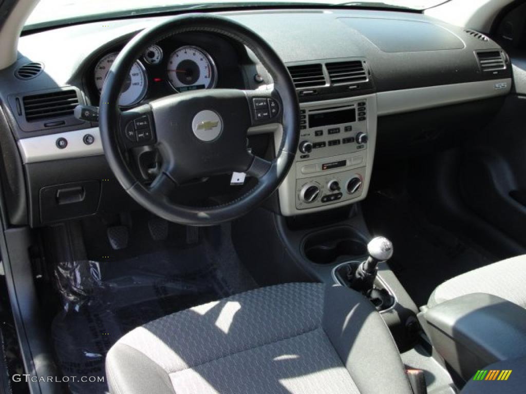 Ebony Interior 2006 Chevrolet Cobalt SS Coupe Photo #47214830