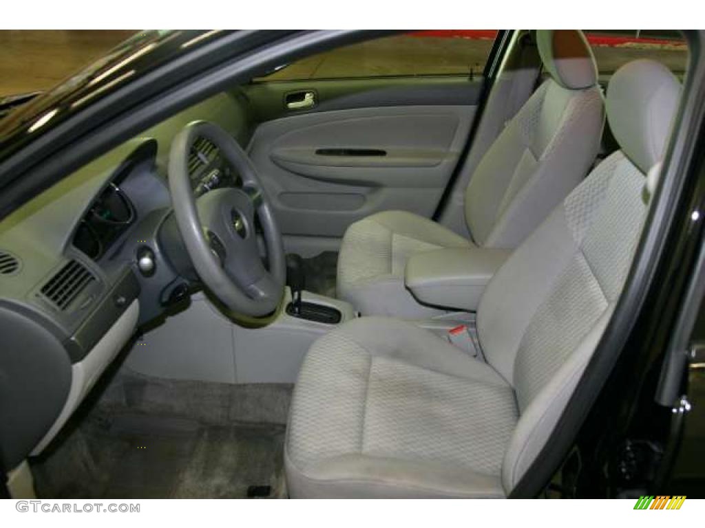 2007 Cobalt LT Sedan - Black / Gray photo #4
