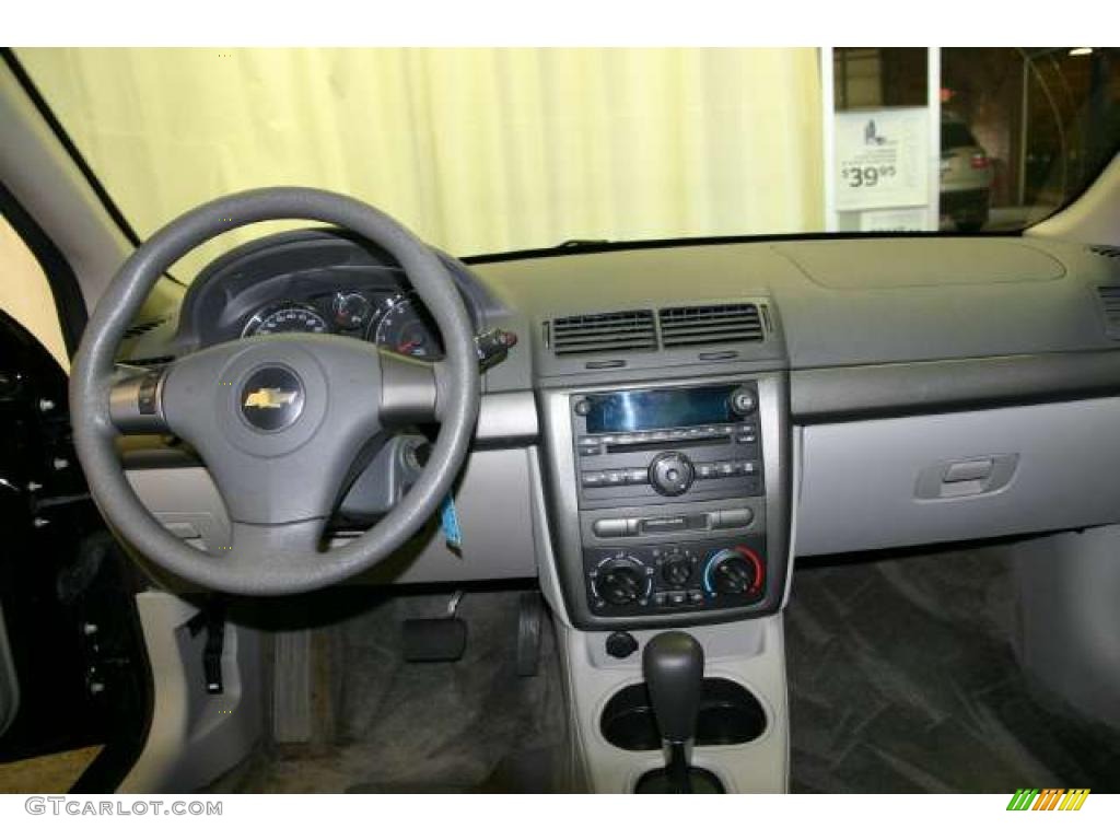 2007 Cobalt LT Sedan - Black / Gray photo #6