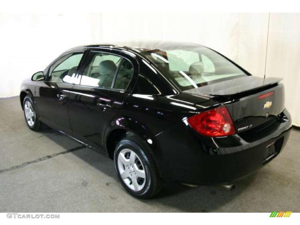 2007 Cobalt LT Sedan - Black / Gray photo #16