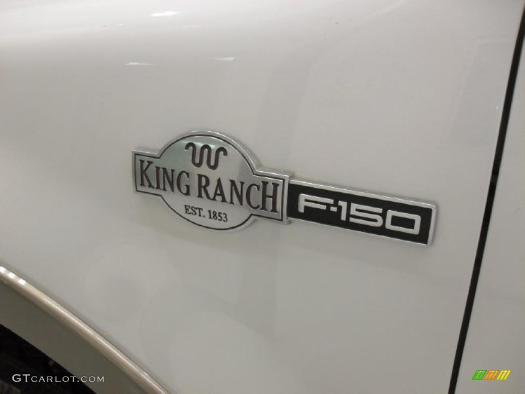 2006 F150 King Ranch SuperCrew 4x4 - Oxford White / Castano Brown Leather photo #7