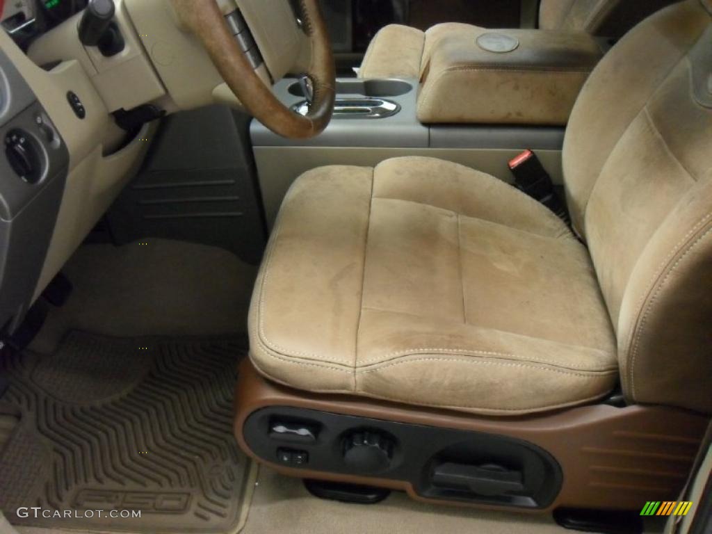 2006 F150 King Ranch SuperCrew 4x4 - Oxford White / Castano Brown Leather photo #10
