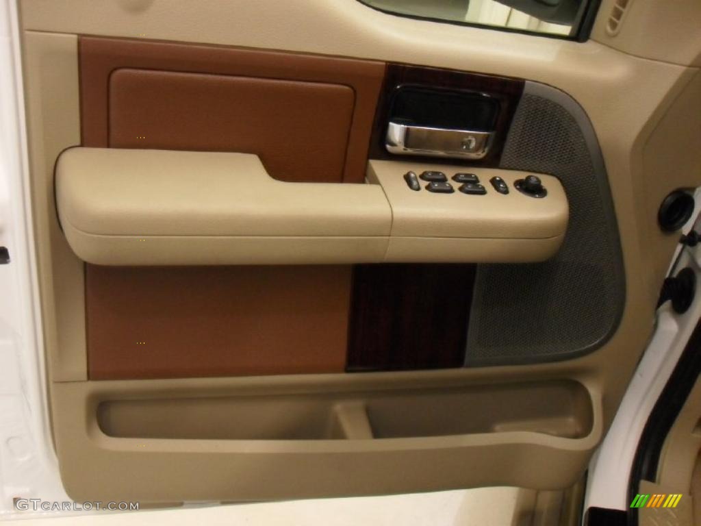 2006 F150 King Ranch SuperCrew 4x4 - Oxford White / Castano Brown Leather photo #12