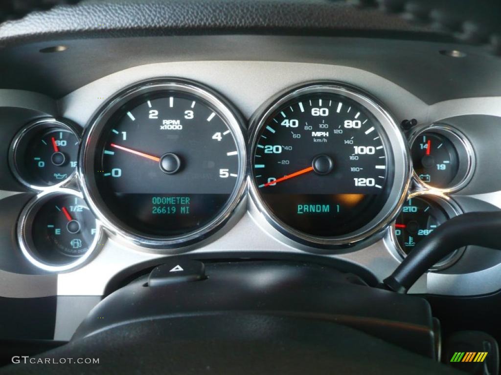 2008 Chevrolet Silverado 2500HD LT Extended Cab 4x4 Gauges Photo #47215916