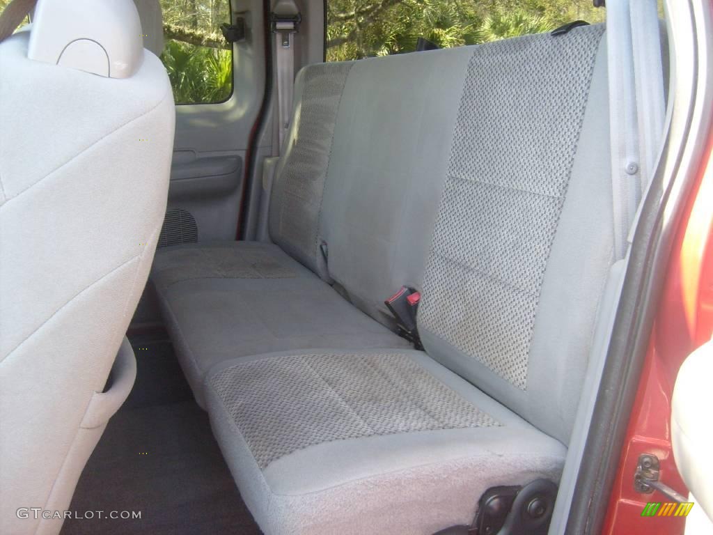 2004 F150 XLT Heritage SuperCab 4x4 - Toreador Red Metallic / Heritage Graphite Grey photo #21