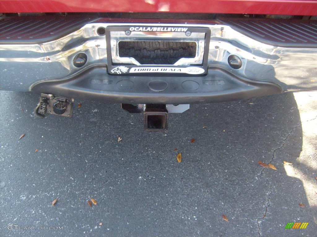 2004 F150 XLT Heritage SuperCab 4x4 - Toreador Red Metallic / Heritage Graphite Grey photo #25