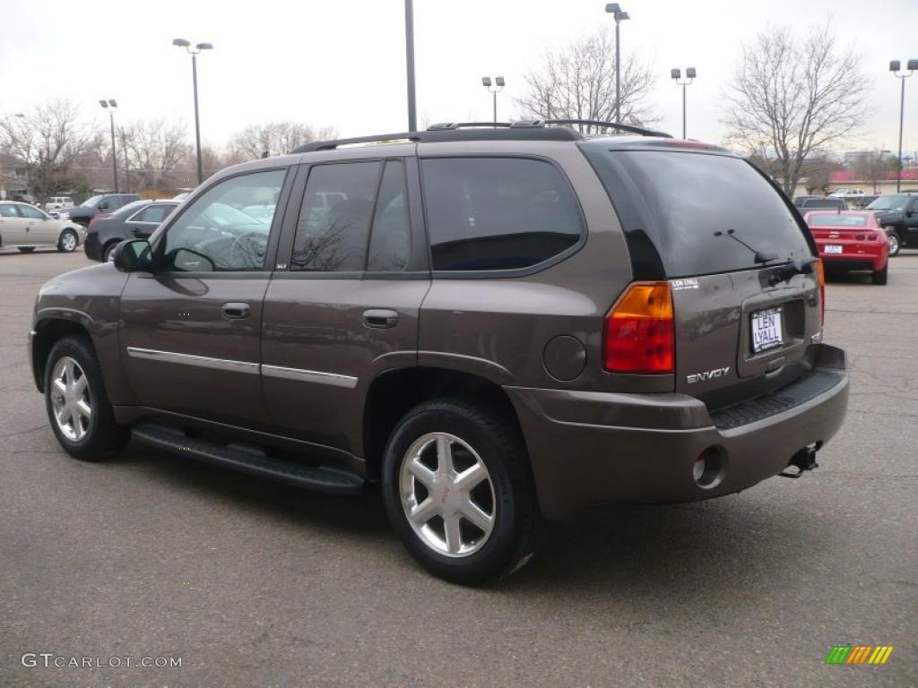 Medium Brown Metallic 2008 GMC Envoy SLT 4x4 Exterior Photo #47216900