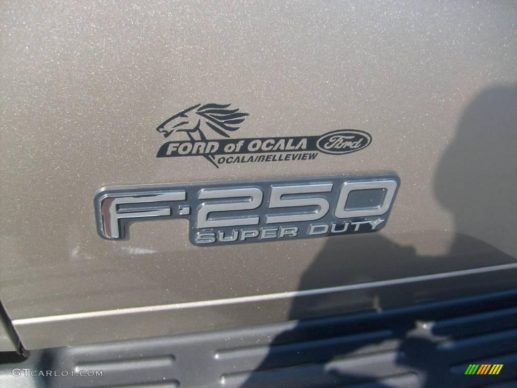 2004 F250 Super Duty XLT SuperCab 4x4 - Arizona Beige Metallic / Medium Parchment photo #10