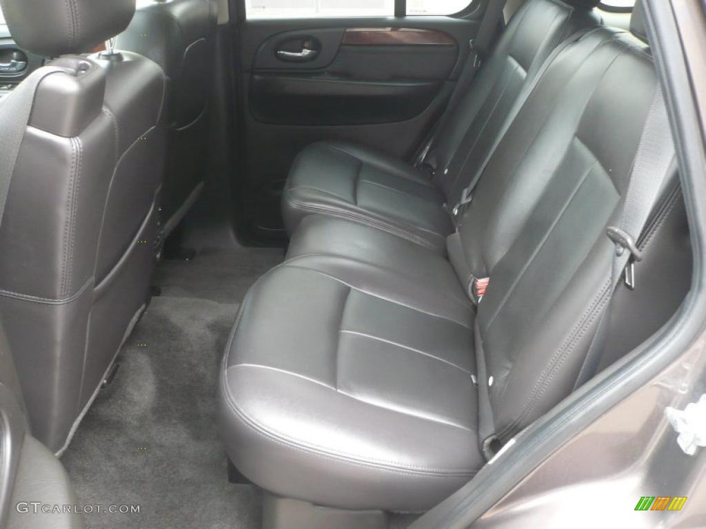 Ebony Interior 2008 GMC Envoy SLT 4x4 Photo #47217014