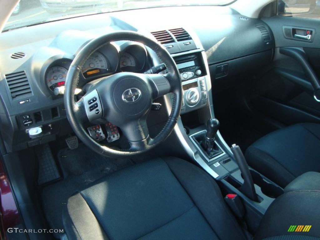 Dark Charcoal Interior 2007 Scion tC Standard tC Model Photo #47217158
