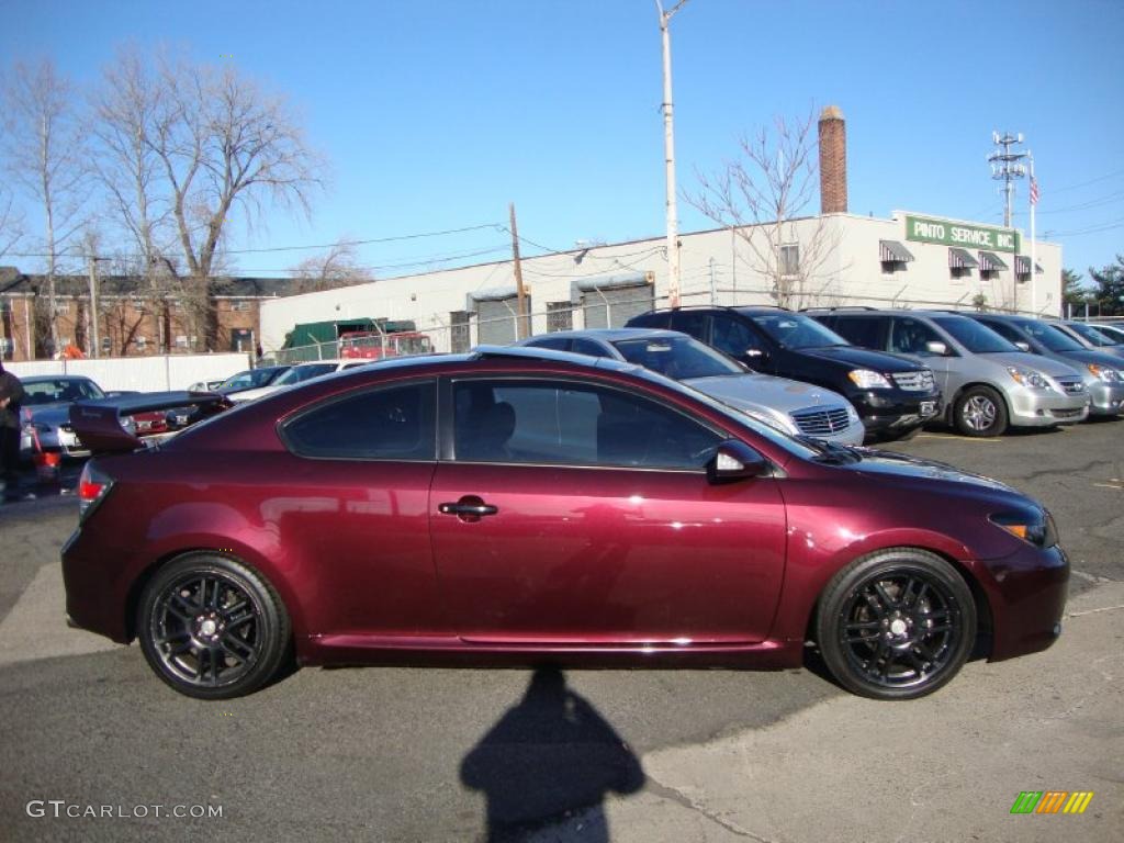Black Cherry Pearl 2007 Scion tC Standard tC Model Exterior Photo #47217278