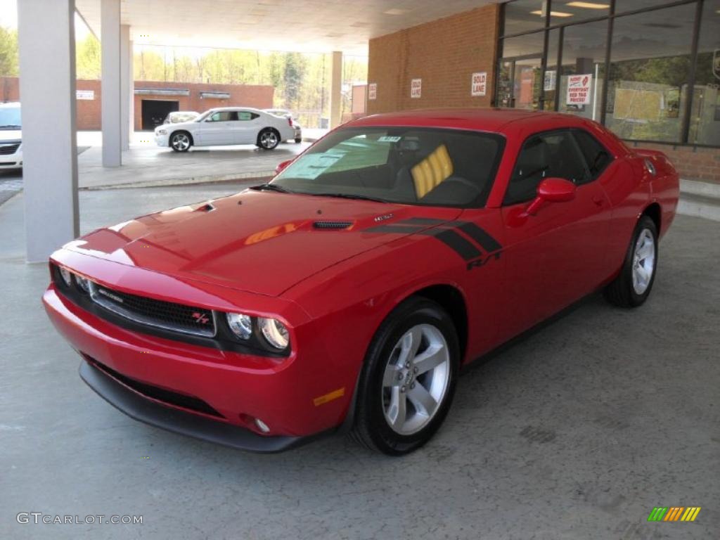 2011 Challenger R/T Plus - Redline 3-Coat Pearl / Dark Slate Gray photo #1