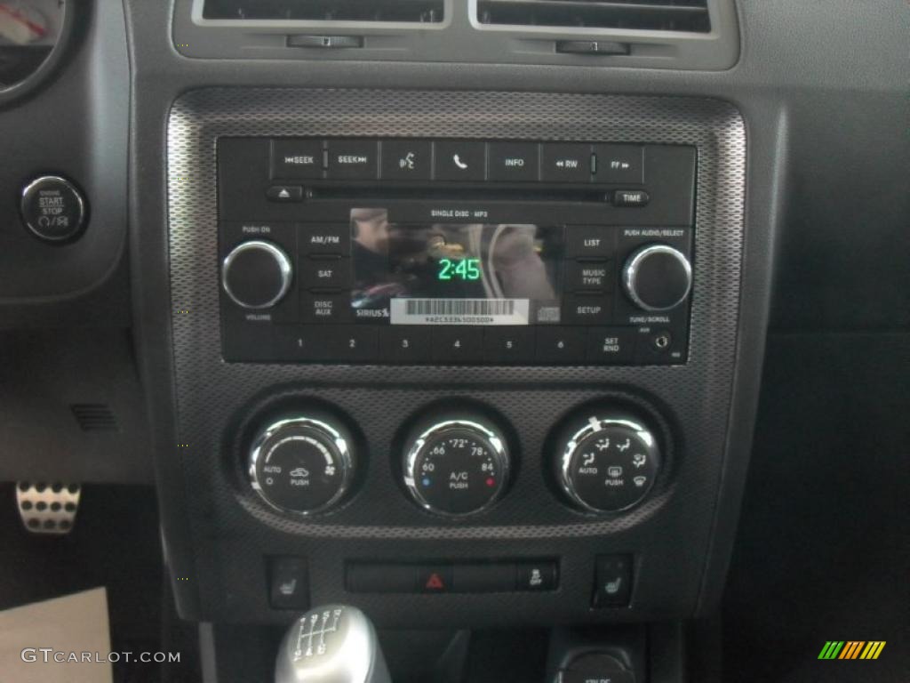 2011 Dodge Challenger R/T Plus Controls Photo #47217752
