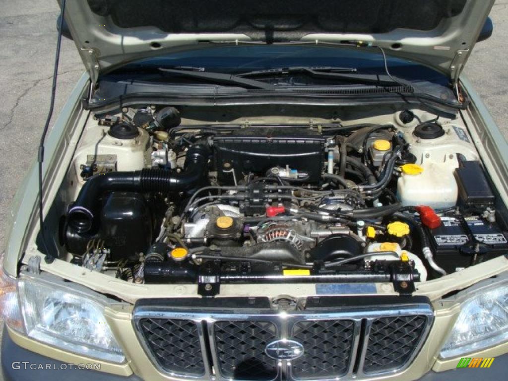 2002 Subaru Forester 2.5 L 2.5 Liter SOHC 16-Valve Flat 4 Cylinder Engine Photo #47217827