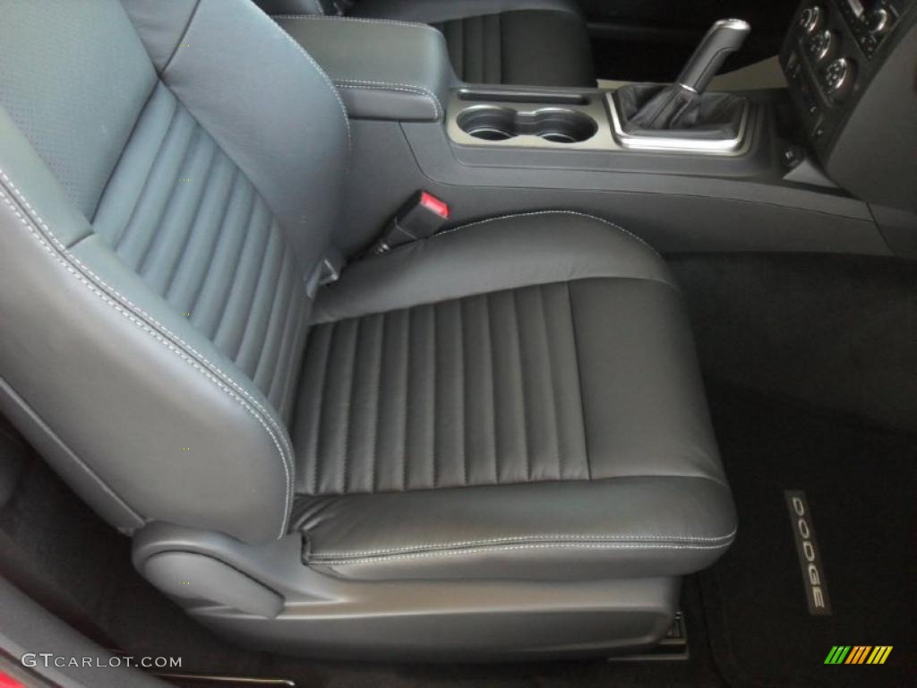 Dark Slate Gray Interior 2011 Dodge Challenger R/T Plus Photo #47217857