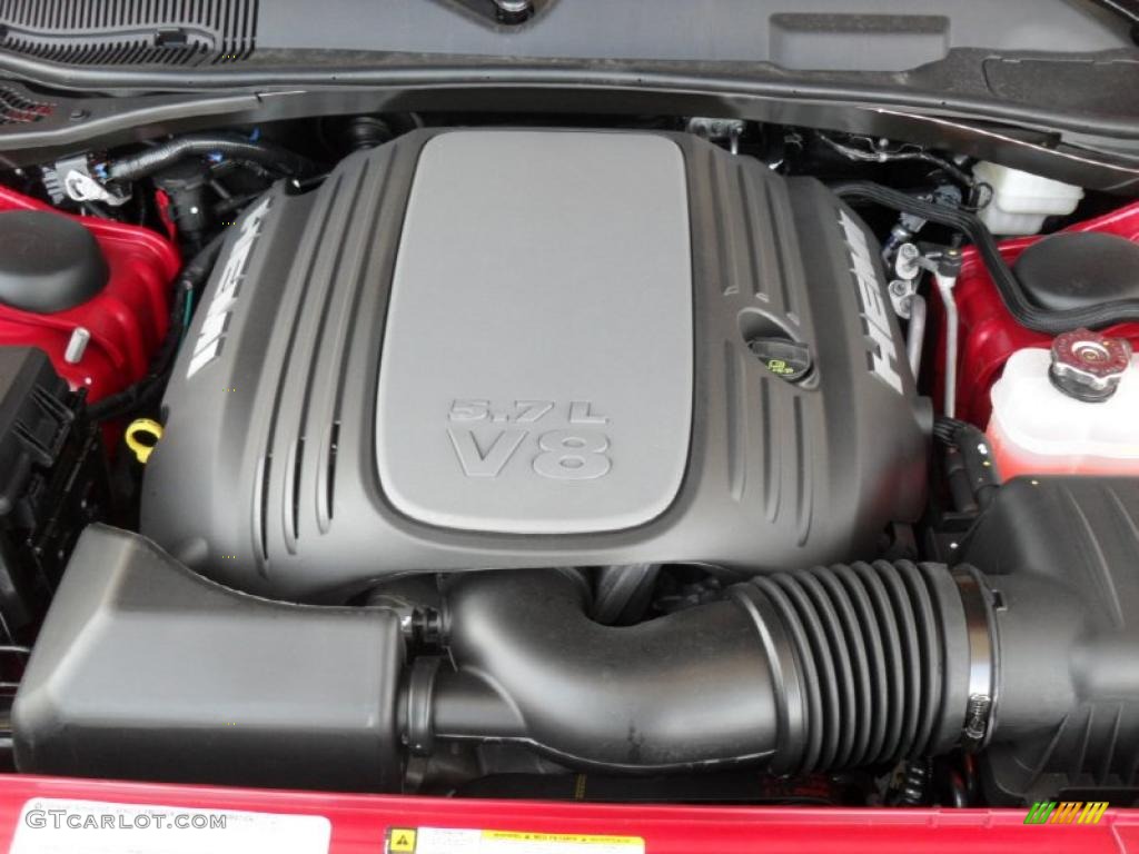 2011 Dodge Challenger R/T Plus 5.7 Liter HEMI OHV 16-Valve VVT V8 Engine Photo #47217959