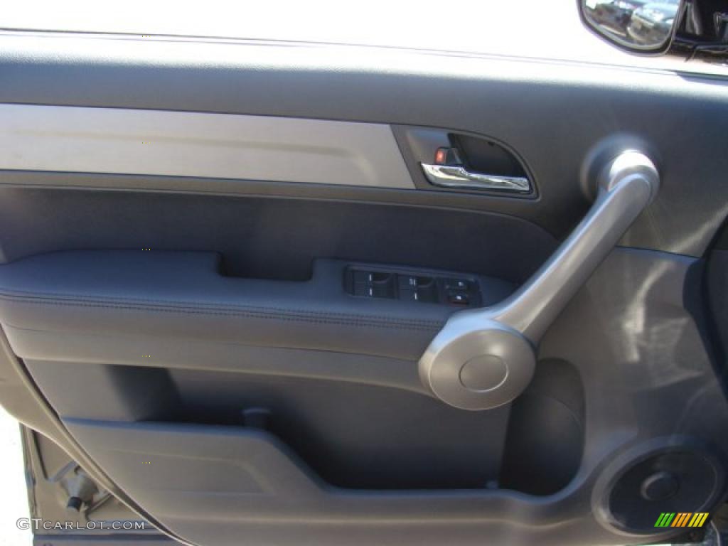 2009 CR-V EX-L 4WD - Crystal Black Pearl / Black photo #9