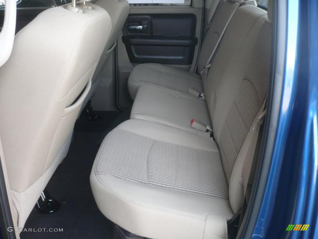 Light Pebble Beige/Bark Brown Interior 2010 Dodge Ram 1500 TRX4 Quad Cab 4x4 Photo #47218037