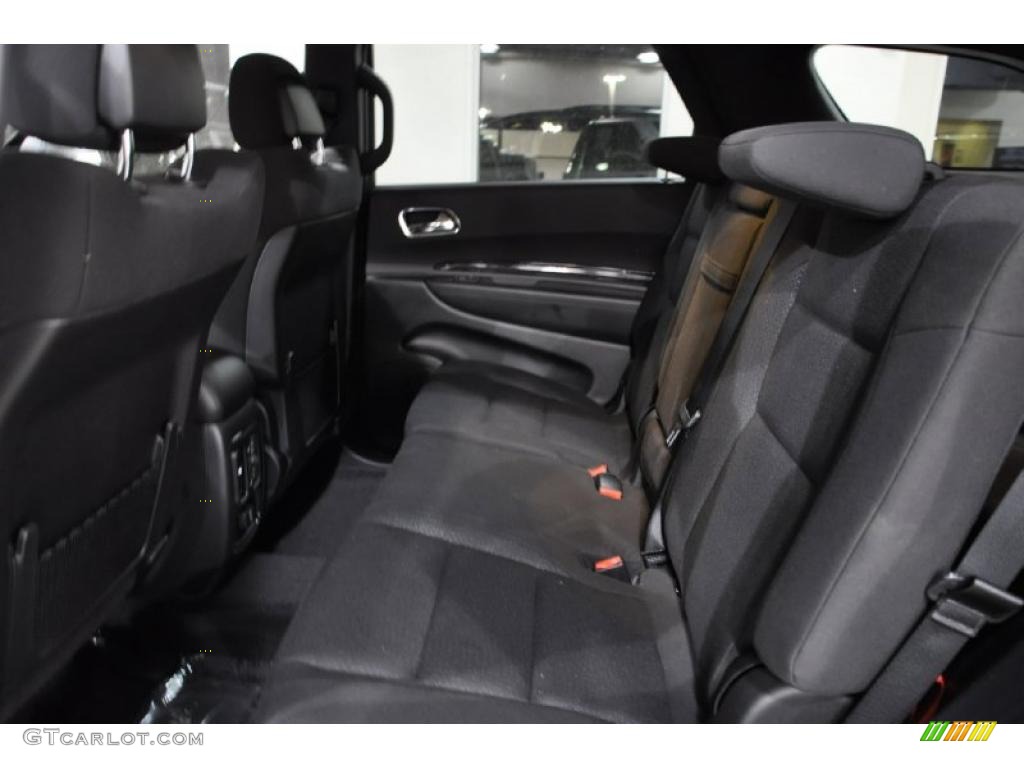 Black Interior 2011 Dodge Durango Crew Photo #47218082