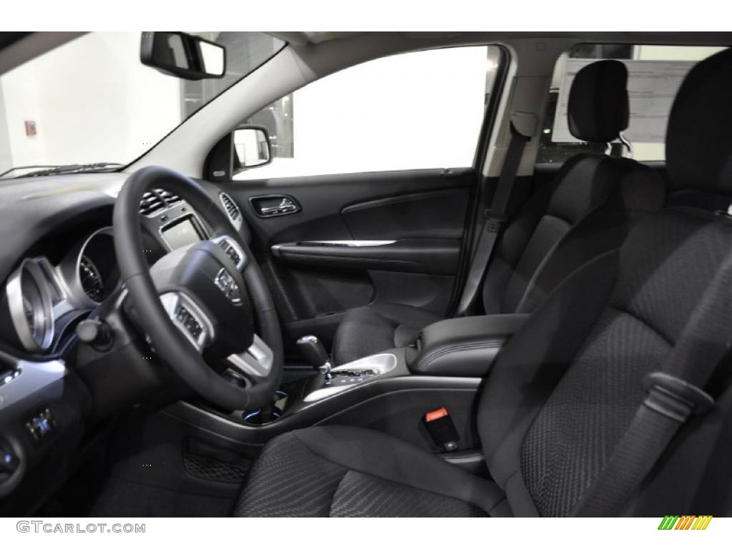 Black Interior 2011 Dodge Journey Crew Photo #47218241