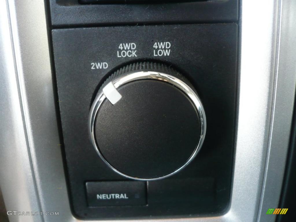 2010 Dodge Ram 1500 TRX4 Quad Cab 4x4 Controls Photo #47218322