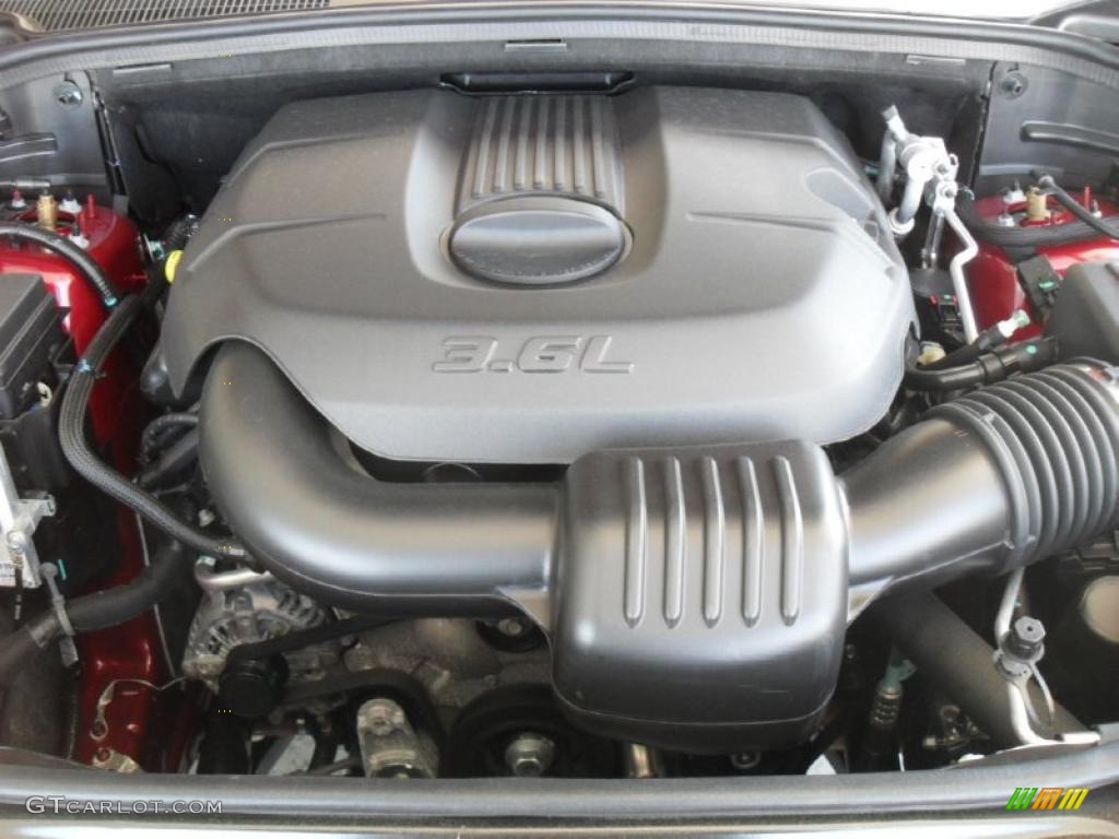 2011 Jeep Grand Cherokee Overland 4x4 3.6 Liter DOHC 24-Valve VVT V6 Engine Photo #47218409