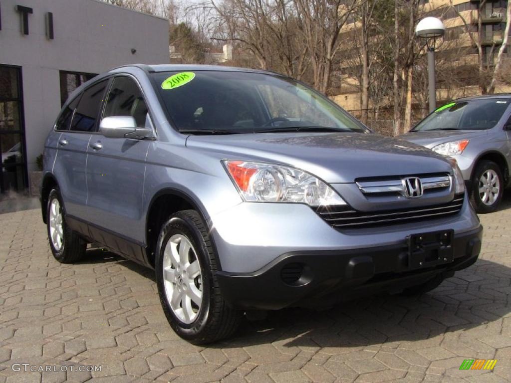 Glacier Blue Metallic 2008 Honda CR-V EX-L 4WD Exterior Photo #47218763
