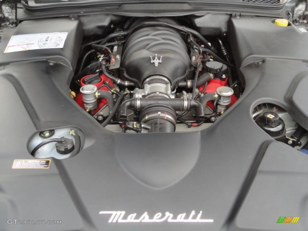 2009 Maserati GranTurismo S 4.7 Liter DOHC 32-Valve VVT V8 Engine Photo #47219996
