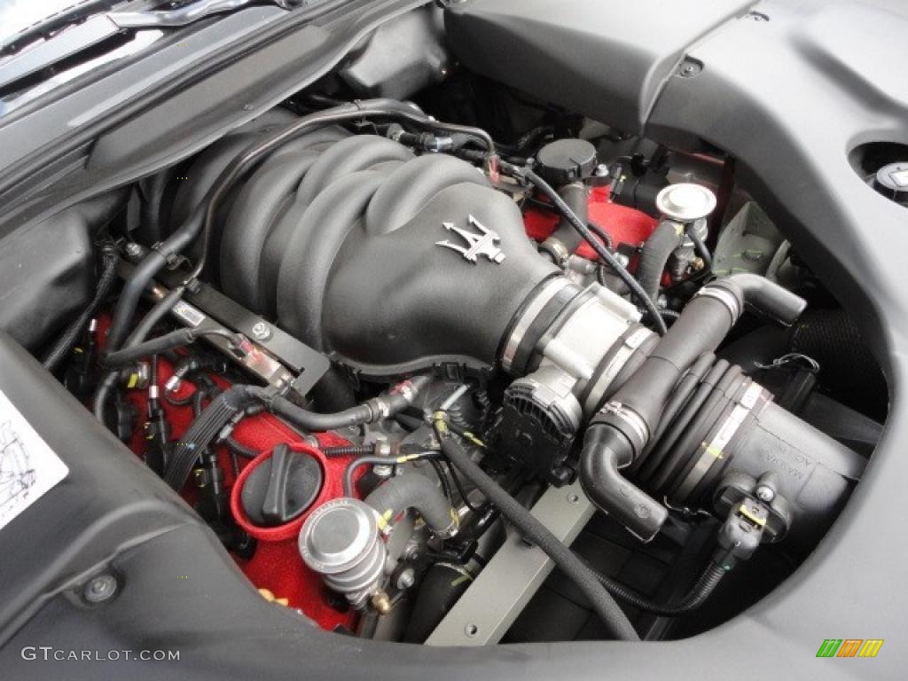 2009 Maserati GranTurismo S 4.7 Liter DOHC 32-Valve VVT V8 Engine Photo #47220011