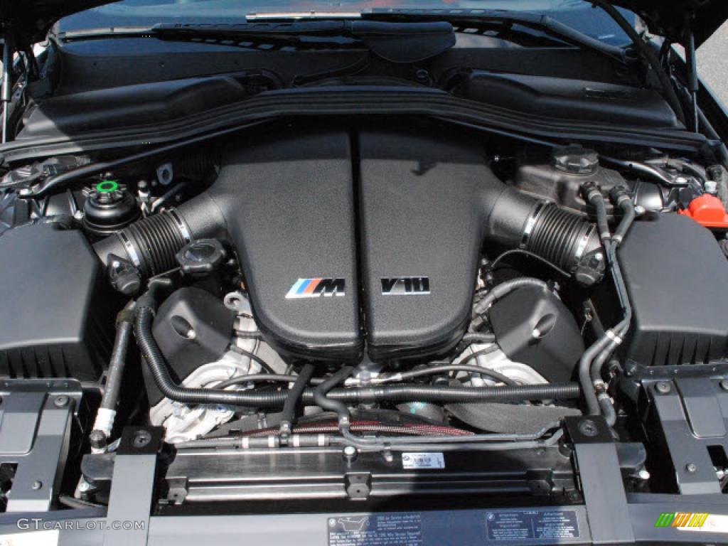 2008 BMW M6 Coupe 5.0 Liter DOHC 40-Valve VVT V10 Engine Photo #47220191
