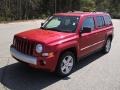 Inferno Red Crystal Pearl 2010 Jeep Patriot Limited Exterior