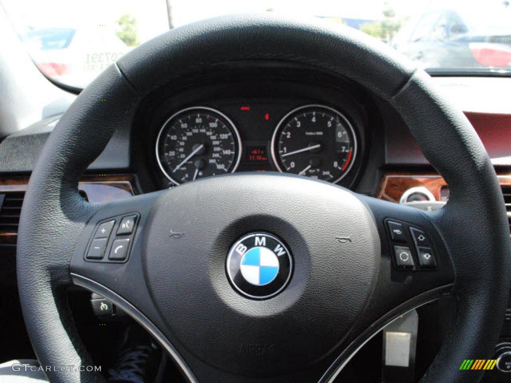 2008 3 Series 328i Coupe - Sparkling Graphite Metallic / Black photo #16