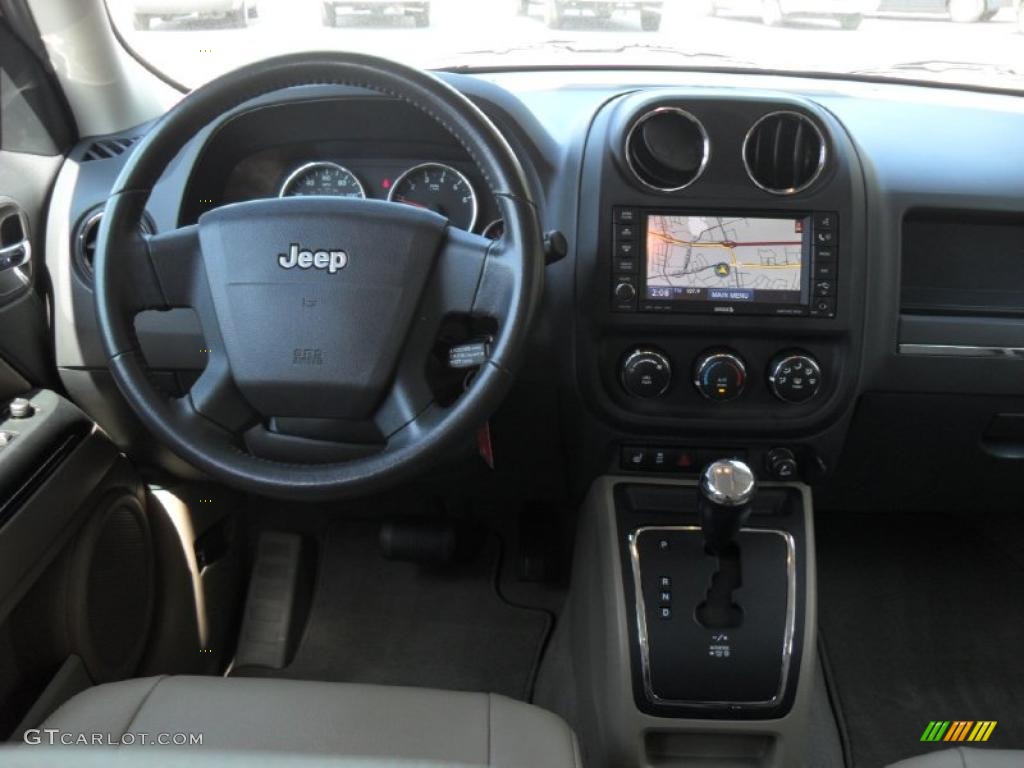 2010 Jeep Patriot Limited Dark Slate Gray/Pebble Beige Dashboard Photo #47220947