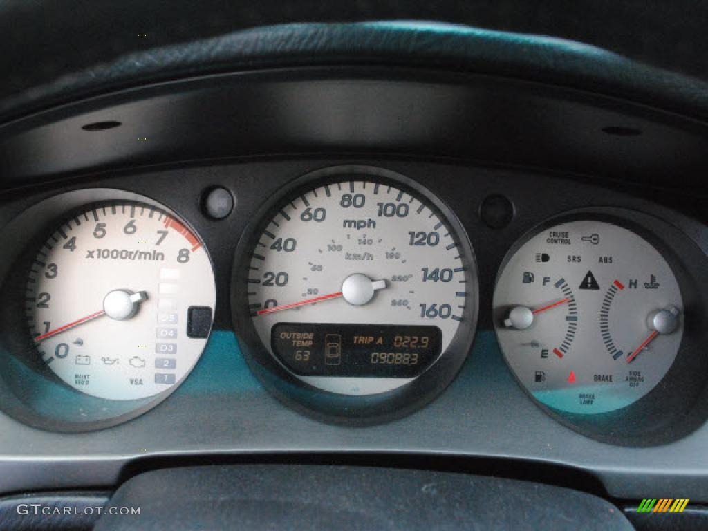 2003 Acura CL 3.2 Type S Gauges Photo #47221121