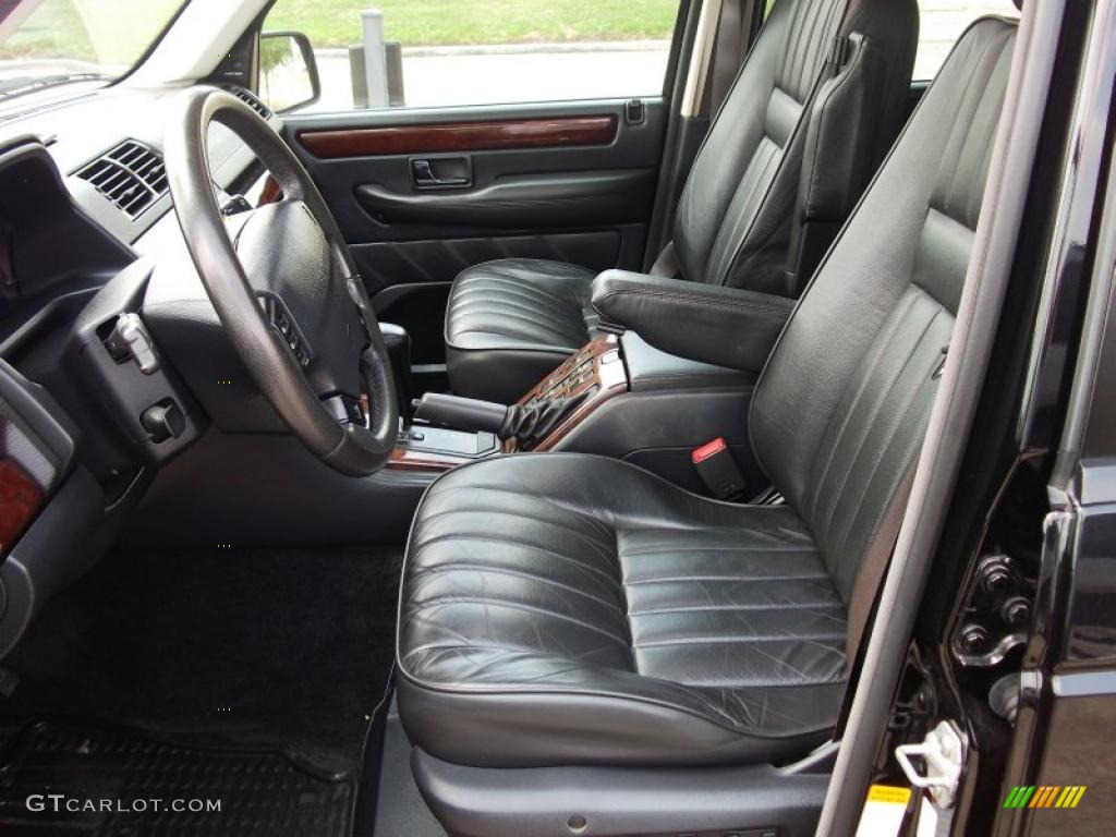 Ash Black Interior 2000 Land Rover Range Rover 4.6 HSK Photo #47222174