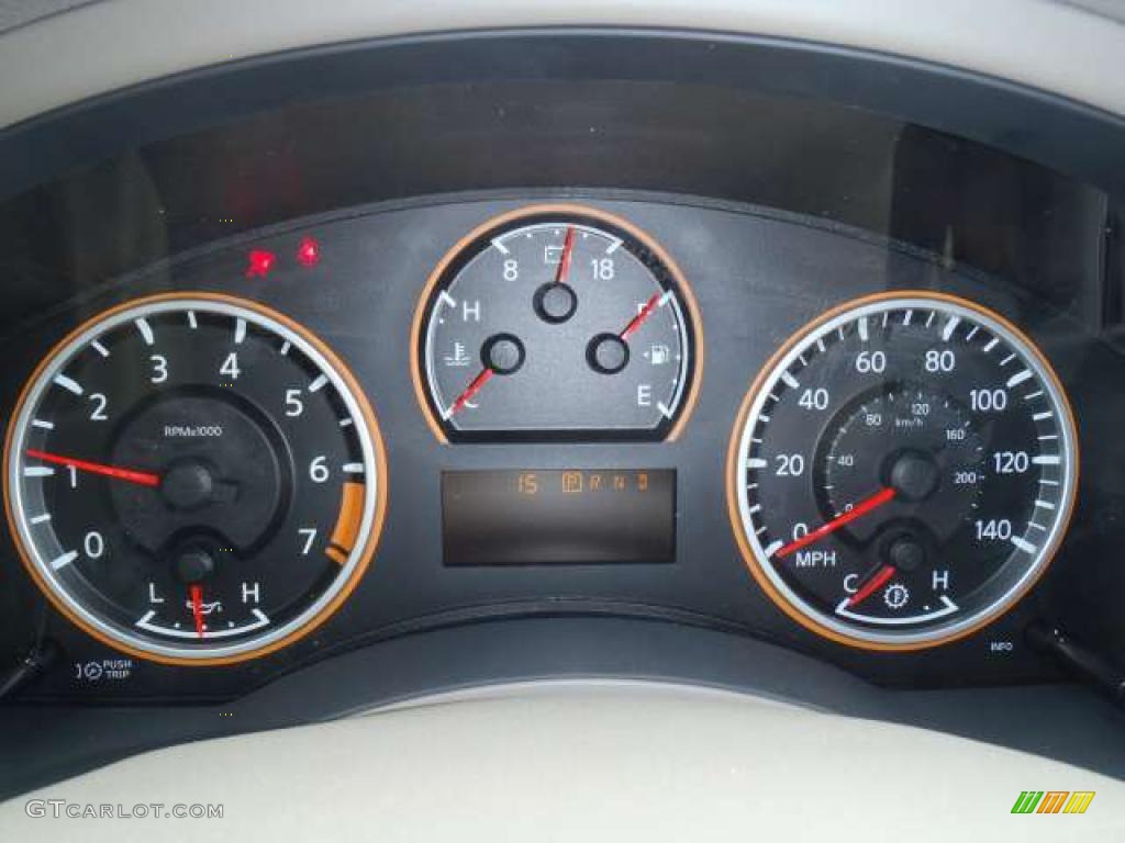 2011 Nissan Armada SV Gauges Photo #47222180
