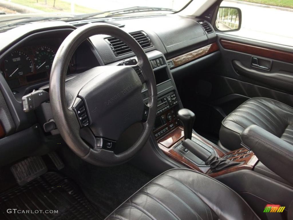 Ash Black Interior 2000 Land Rover Range Rover 4.6 HSK Photo #47222204
