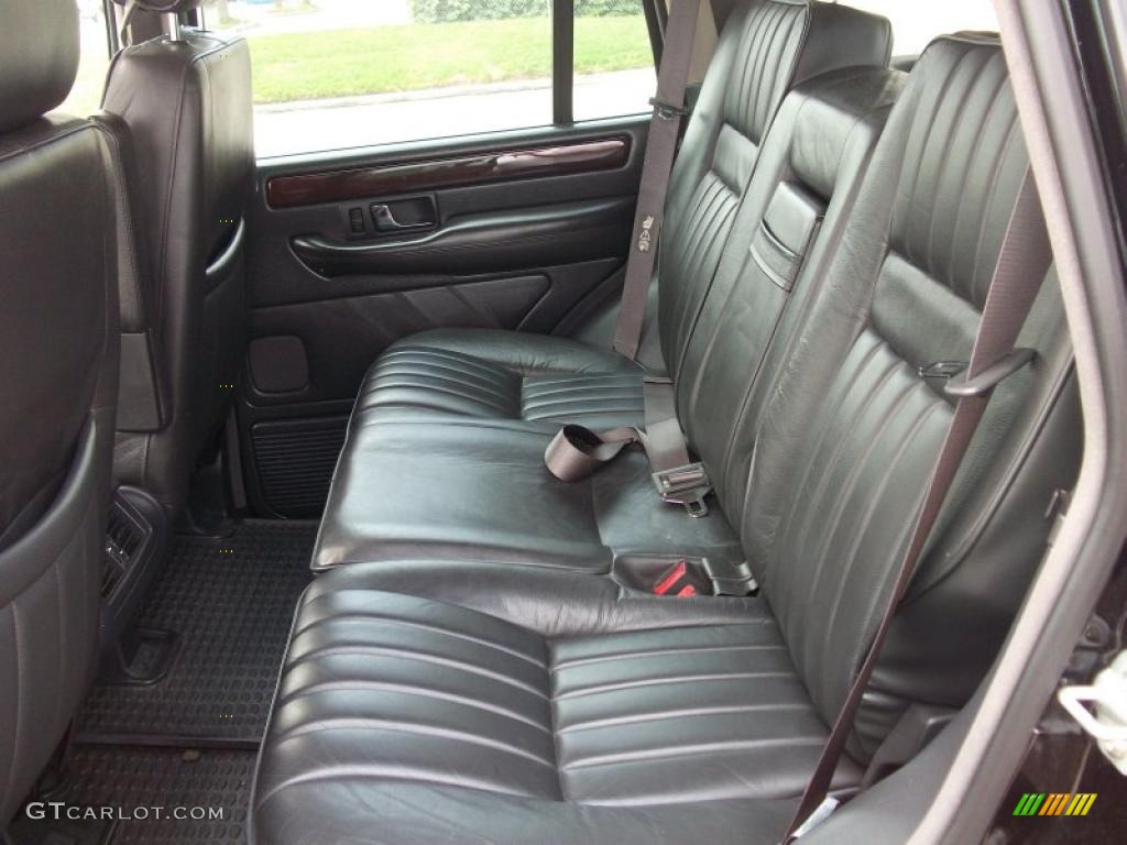 Ash Black Interior 2000 Land Rover Range Rover 4.6 HSK Photo #47222219