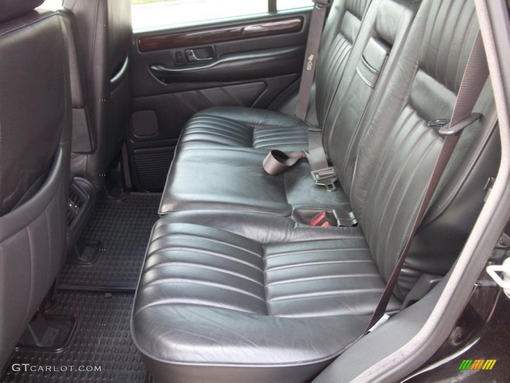 Ash Black Interior 2000 Land Rover Range Rover 4.6 HSK Photo #47222234