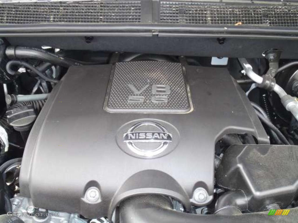 2011 Nissan Armada SV 5.6 Liter Flex-Fuel DOHC 32-Valve CVTCS V8 Engine Photo #47222261