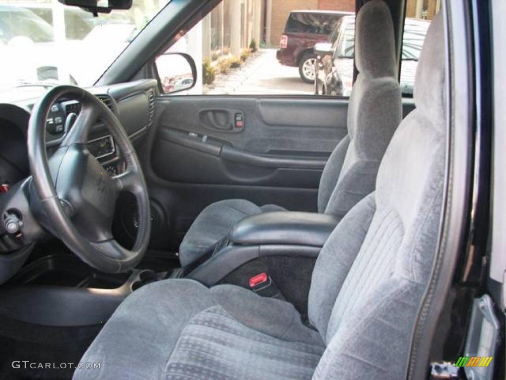 2001 S10 ZR2 Extended Cab 4x4 - Onyx Black / Graphite photo #11