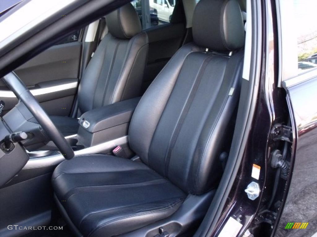 Black Interior 2008 Mazda CX-7 Grand Touring AWD Photo #47223320