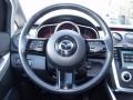 2008 Mazda CX-7 Black Interior Steering Wheel Photo