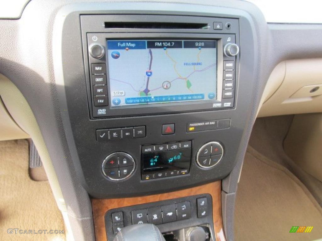 2008 Enclave CXL AWD - Cocoa Metallic / Cashmere/Cocoa photo #16